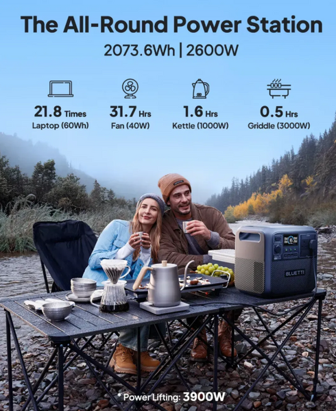 Зарядна станція Bluetti Elite 200 V2 / 2600 Вт / 2073.6 Вт&sdot;год / LiFePO4 фото