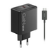 Lenovo Dual USB-C 65W GaN Charger Black - EU 40AW065BEU фото 1