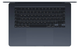 Ноутбук APPLE MacBook Air 15.3" M4 24/512GB 2025 (MC6L4UA/A) Midnight MC6L4 MC6L4UA/A фото 2