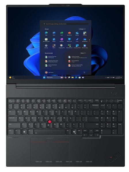 Lenovo ThinkPad E16 G3, 16" WUXGA, Ryzen 7 250, 16GB, 512GB SSD, W11P64 UKR, 3Y фото